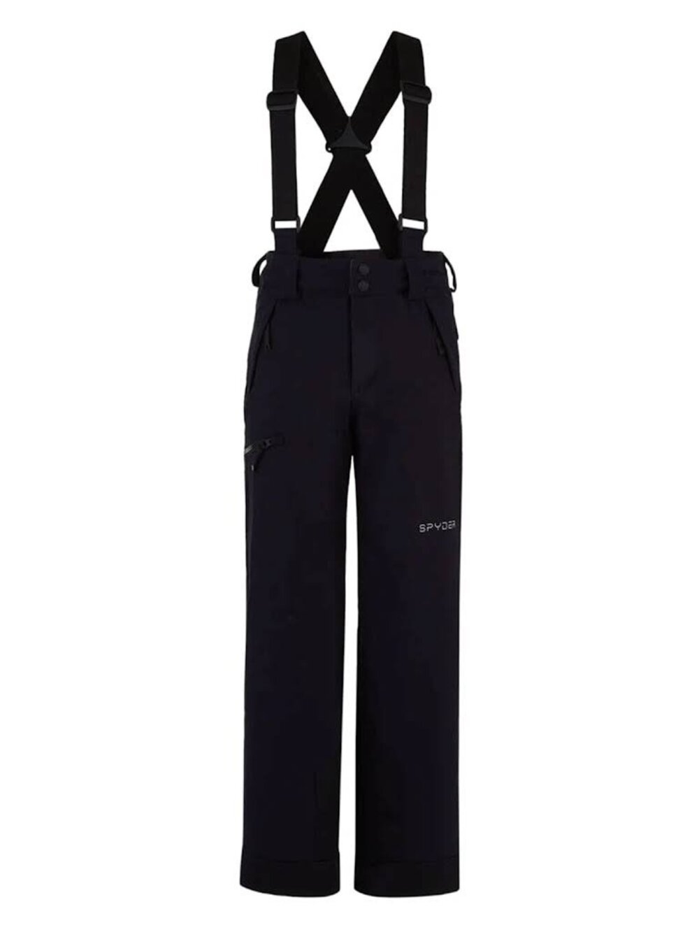 LIKE NEW GENUINE Boys Propulsion Pants - Spyder Red SNOW PANTS SKI BIB SIZE 12